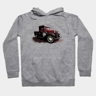 Red 1930 Ford Model A truck Hoodie